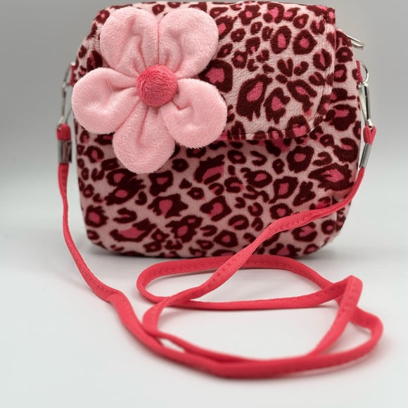 Nanette Lepore Pink Leopard Print Kids Bag