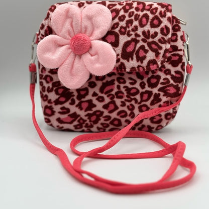 Nanette Lepore Pink Leopard Print Kids Bag